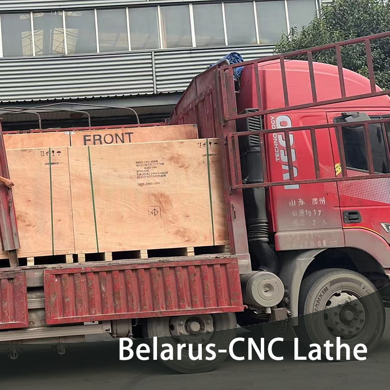 Automatic cnc lathe ALCK0640 sent to Belarus